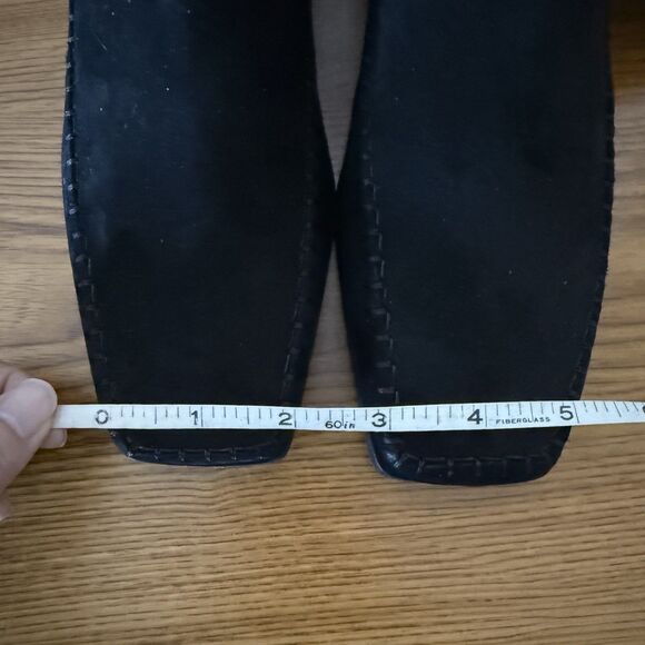 NEW TOTEME ‘The High Top’ Suede Loafers Moccasins Boot Black Sz 37 / 7 6.5 $660+ - Picture 13 of 16